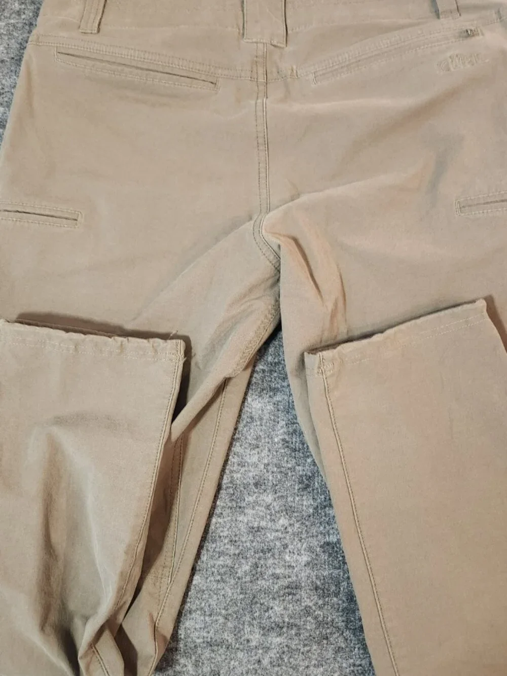 Kühl Men's Khaki Tan Straight Leg Pants 34x30 Outdoor Hiking Workwear